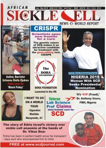 SICKLE CELL NEWS, JANUARY - MARCH 2018